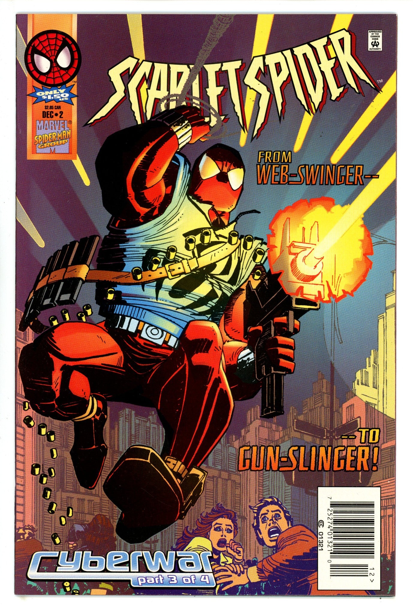 Scarlet Spider Vol 1 2 Newsstand VF/NM (1995)