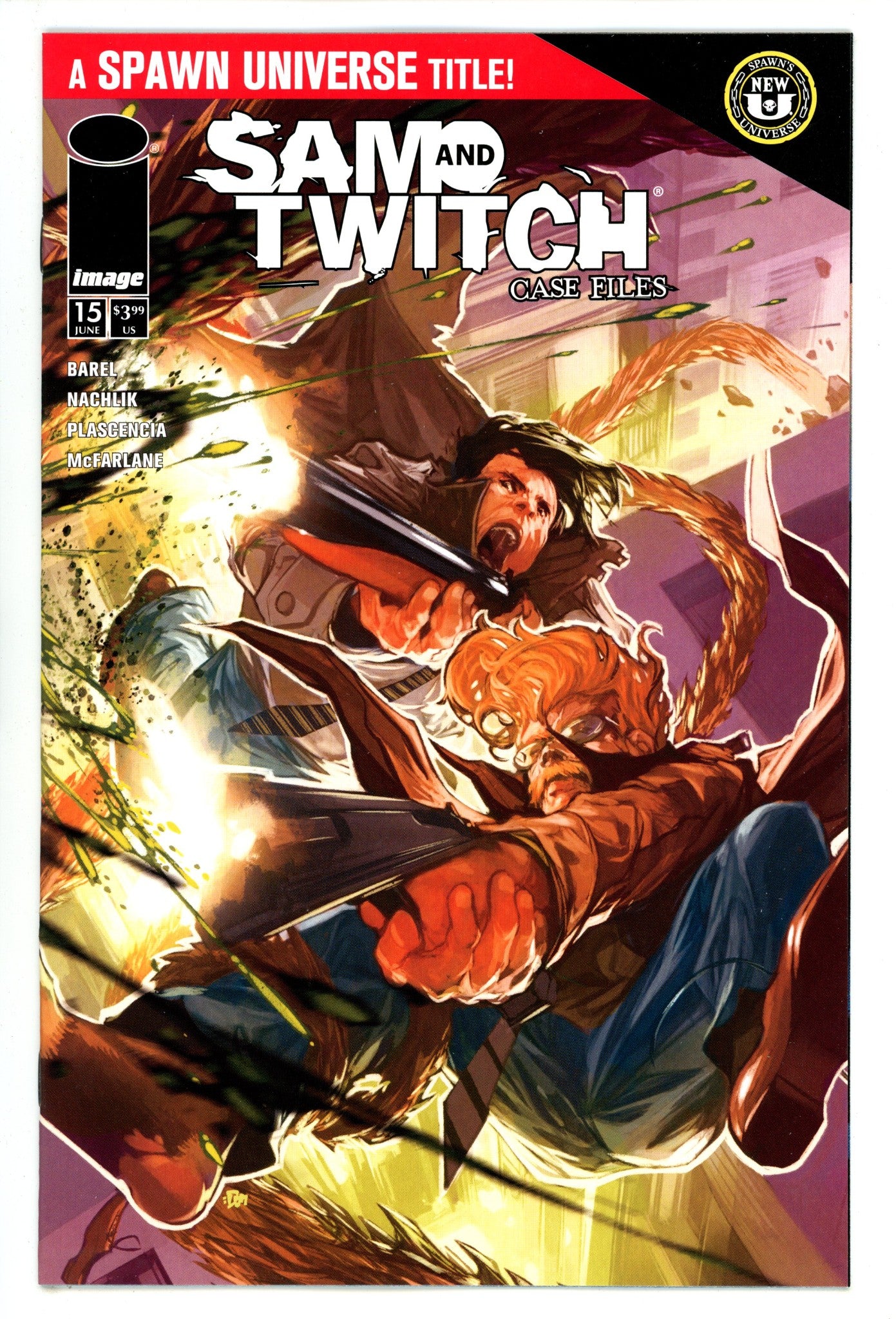 Spawn Sam And Twitch Case Files  15 Aguillo  Variant   (2025)