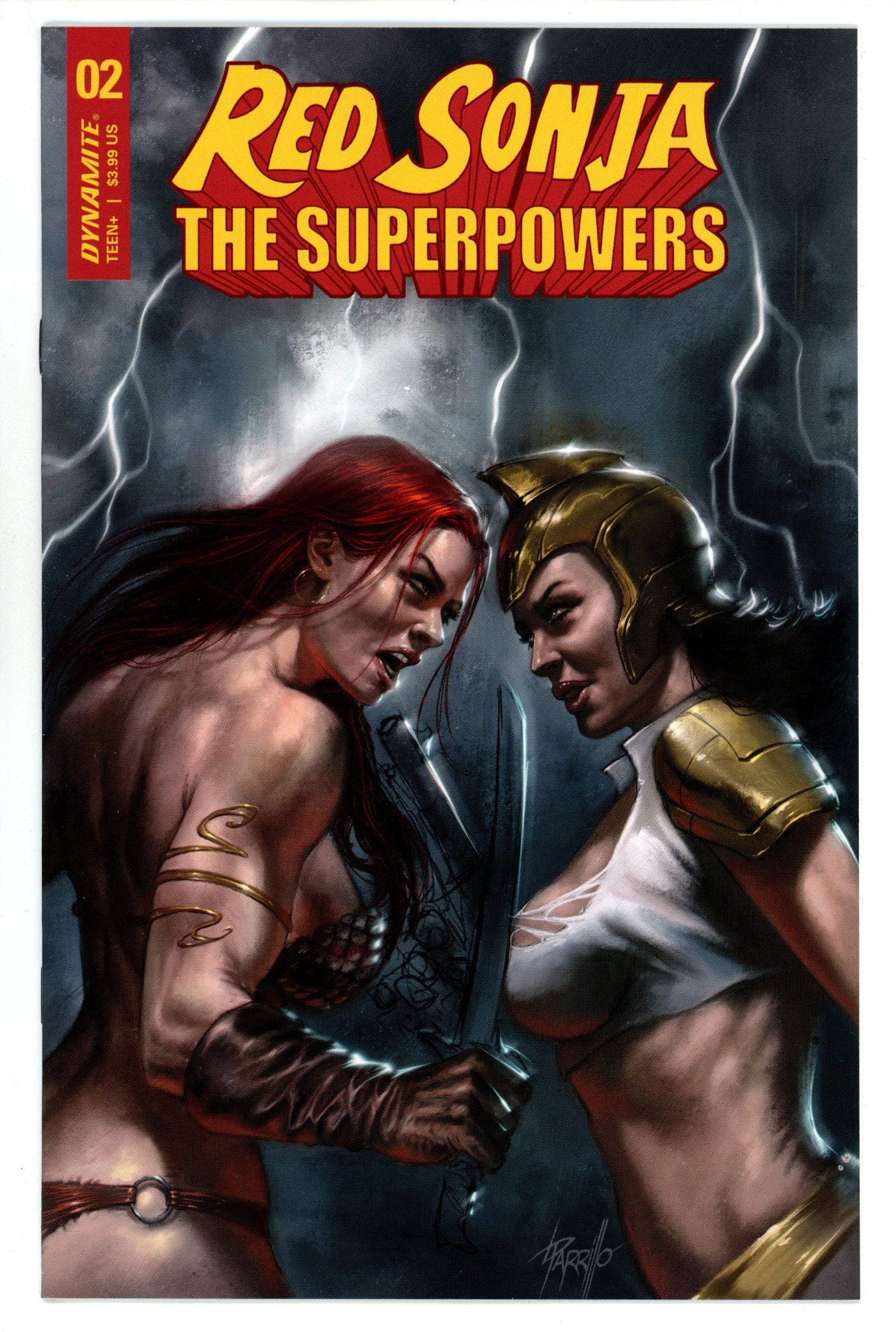 Red Sonja: The Superpowers 2 High Grade (2021) Parrillo Variant 