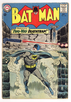 Batman Vol 1 166 GD (2.0) Bottom Staple Detached (1964)