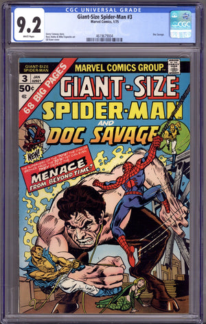 Giant-Size Spider-Man 3 CGC 9.2 (NM-) (1975)