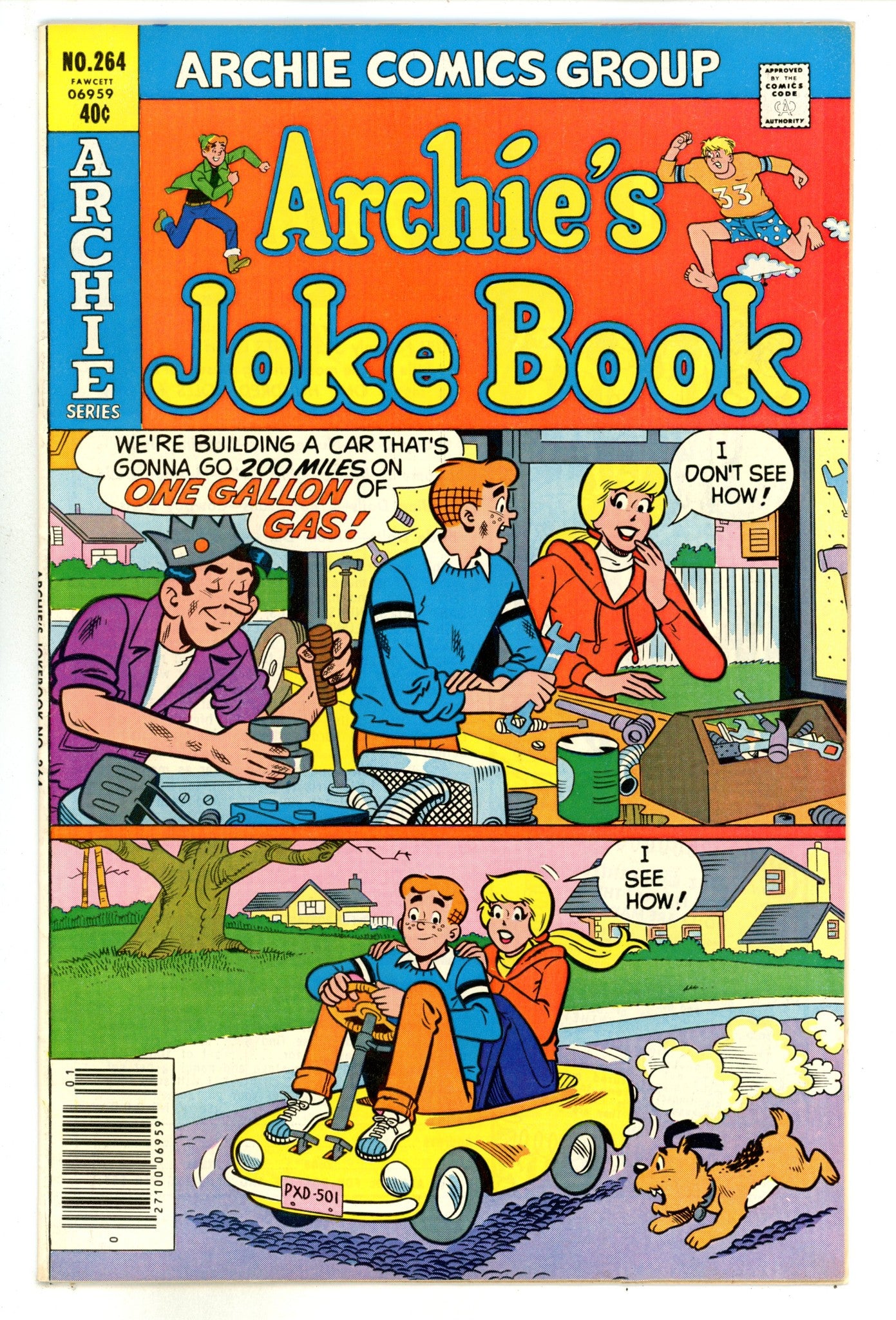 Archie's Joke Book Magazine 264 Mid Grade (1980) 