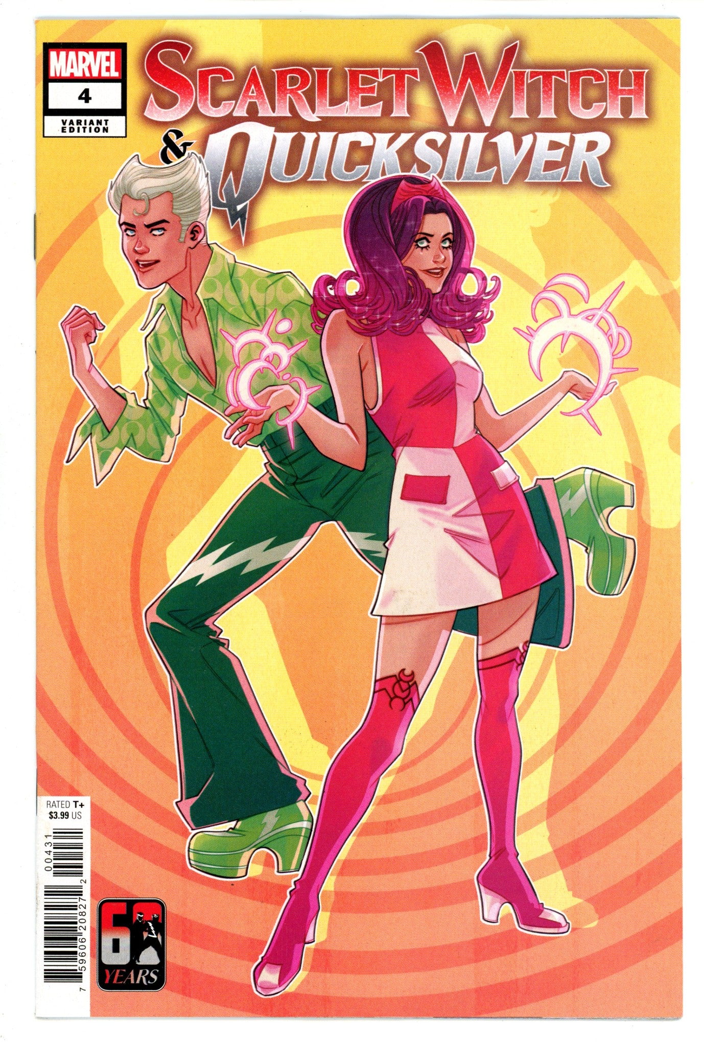 Scarlet Witch & Quicksilver 4 Sauvage Variant (2024)
