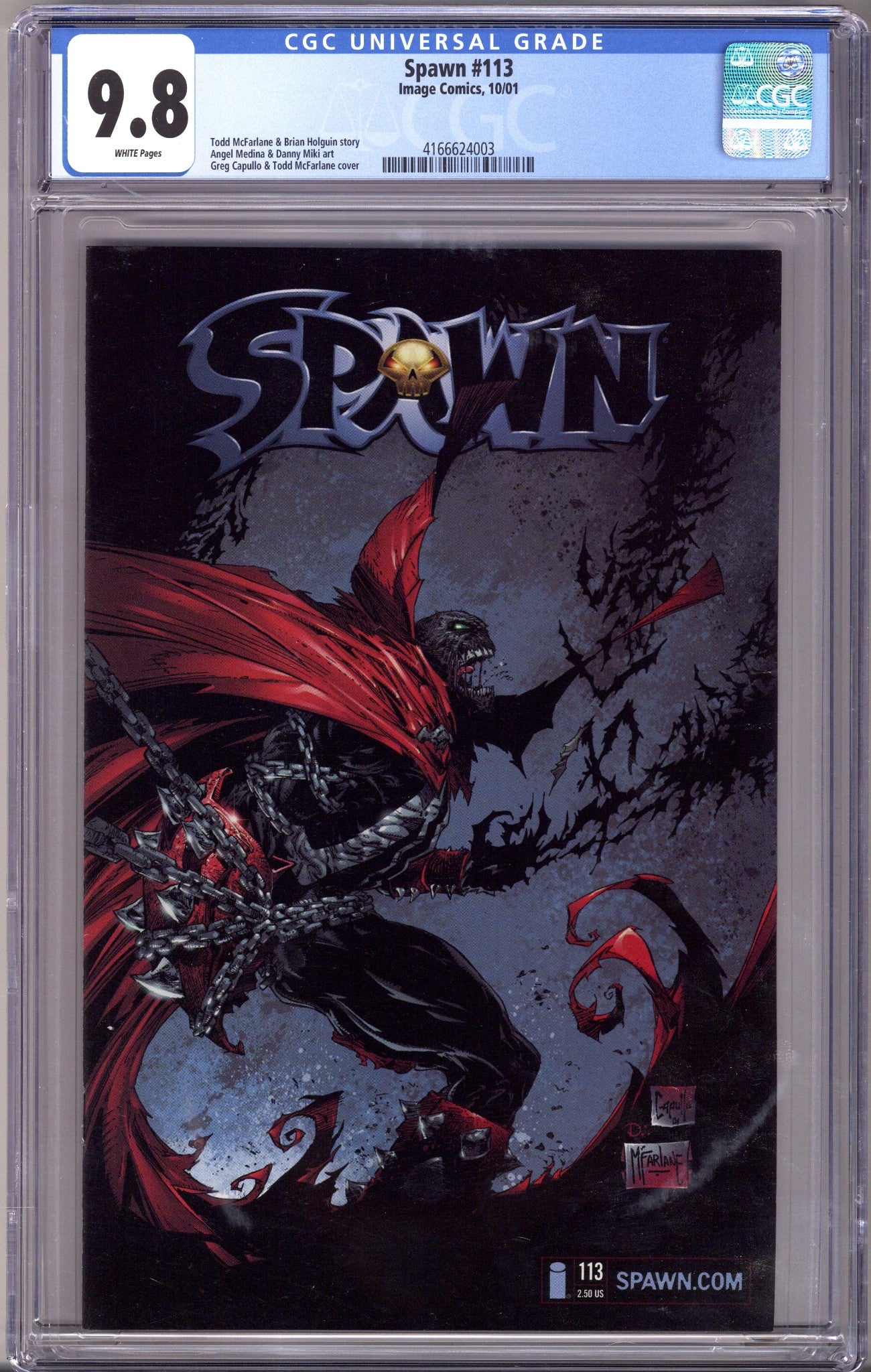 Spawn 113 CGC 9.8 (NM/M) (2001)