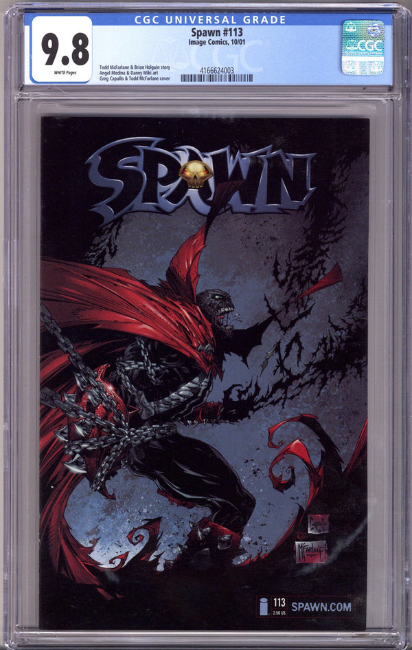 Spawn 113 CGC 9.8 (NM/M) (2001)