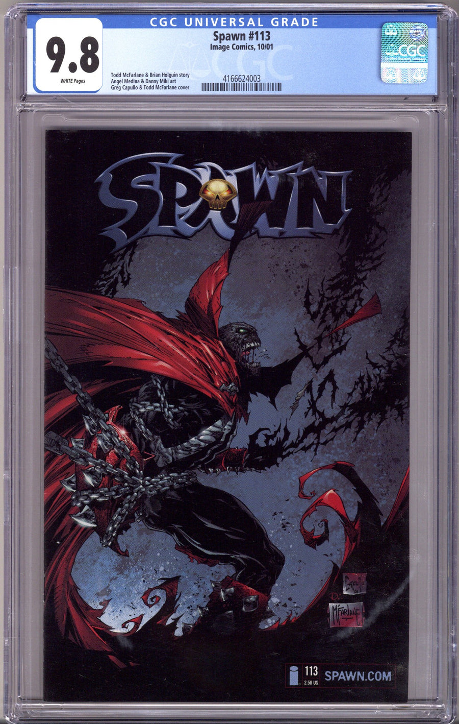 Spawn 113 CGC 9.8 (NM/M) (2001)