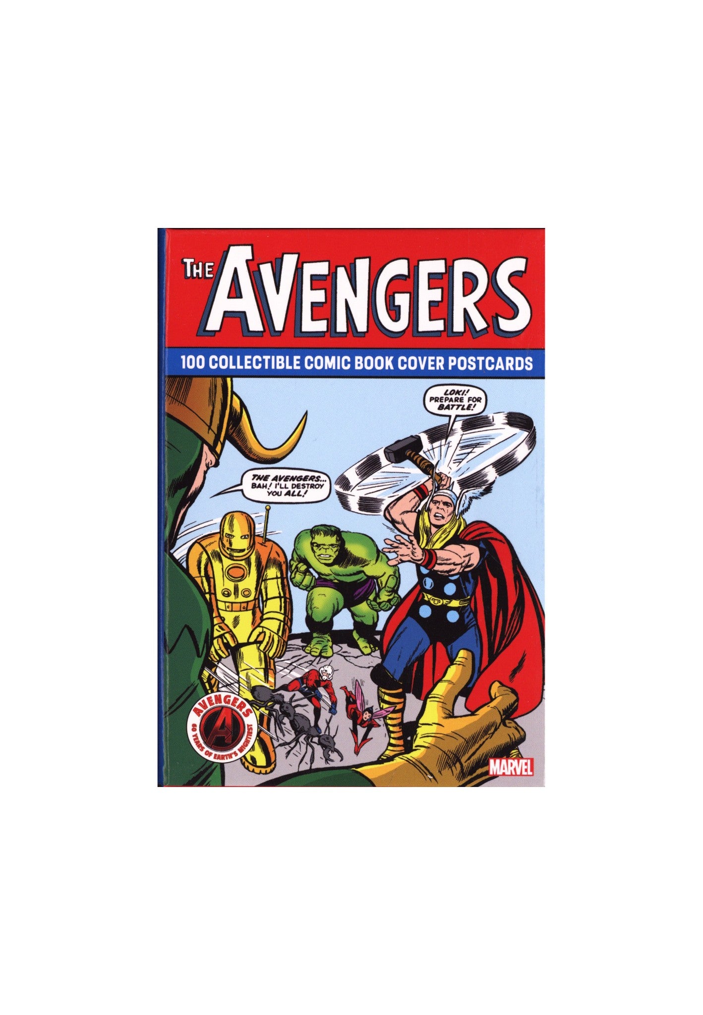 Marvel Avengers 100 Collectible Comic Book Cover Postcards  1    (2026)