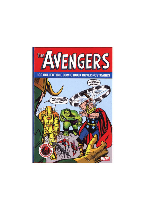 Marvel Avengers 100 Collectible Comic Book Cover Postcards 1 (2026)