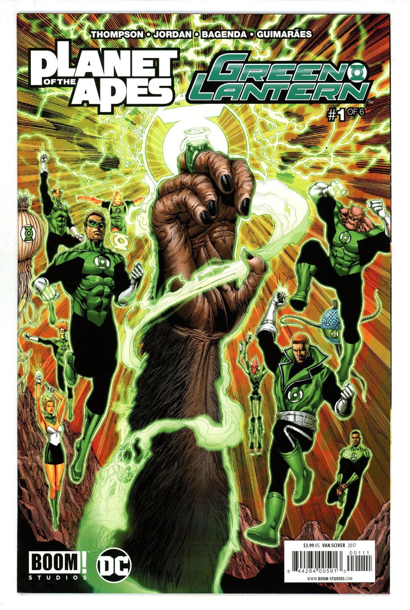 Planet of the Apes / Green Lantern Vol 2 1 High Grade (2017) 