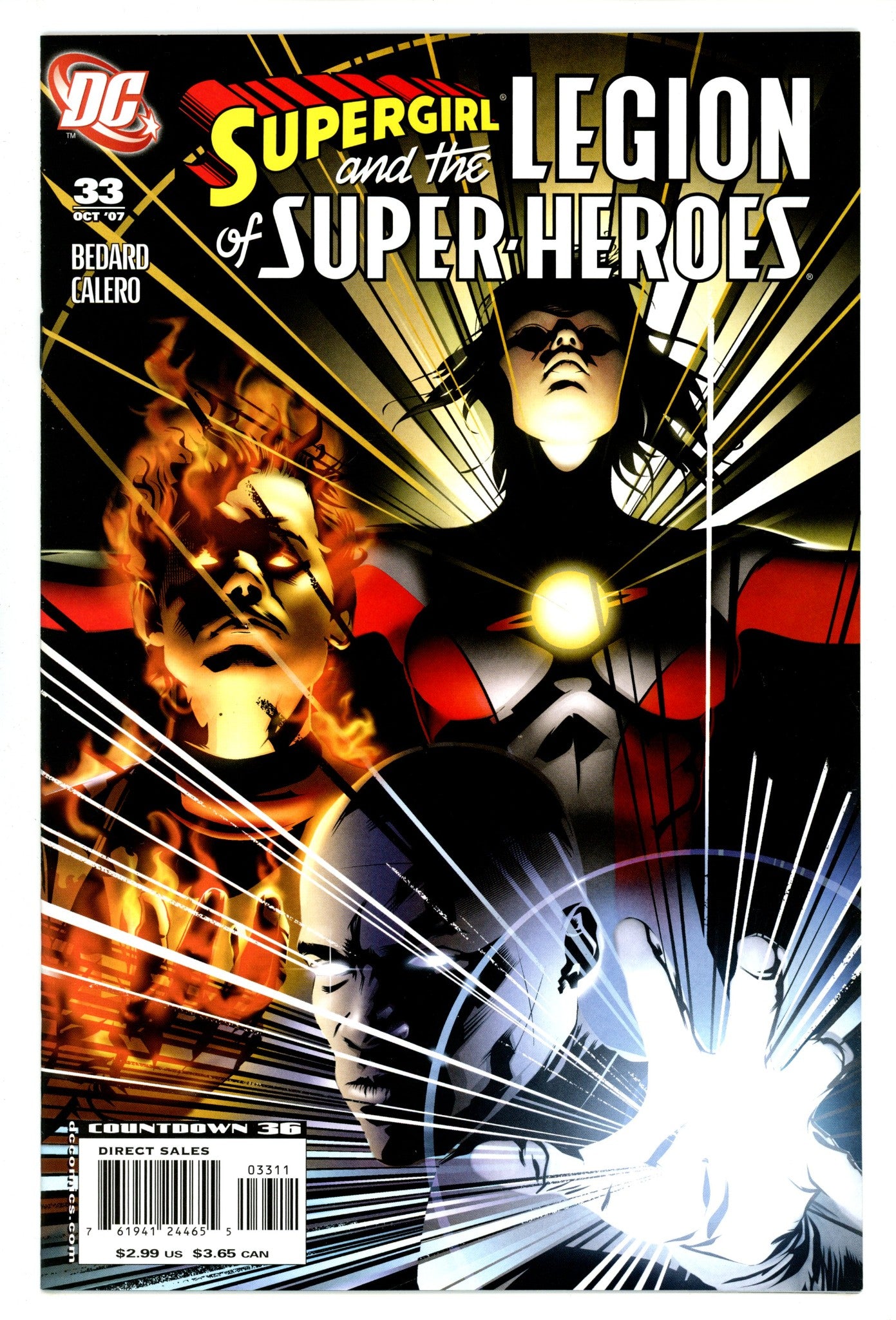 Supergirl and the Legion of Super-Heroes Vol 5 33 High Grade (2007) 