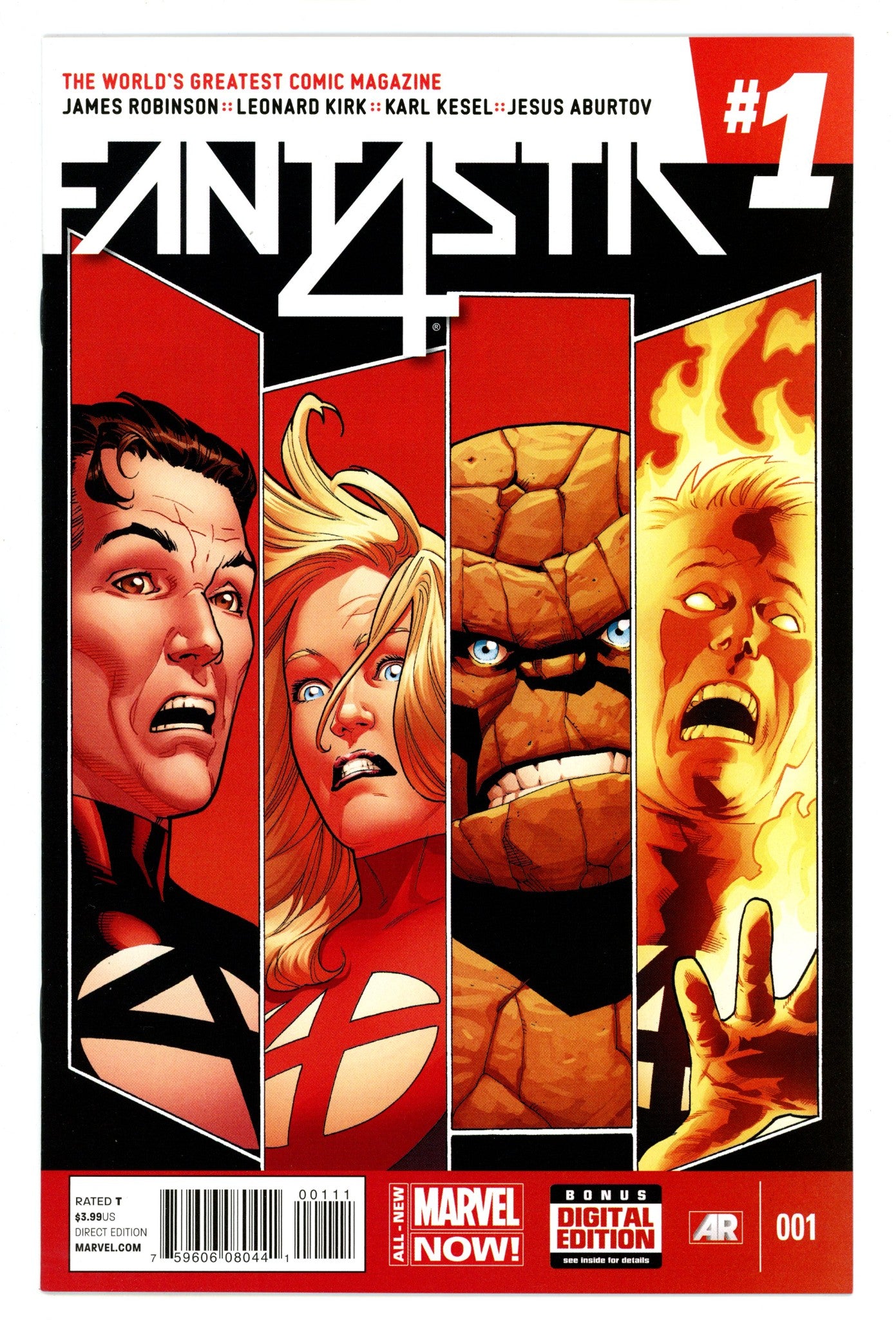 Fantastic Four Vol 5 1 High Grade (2014) 