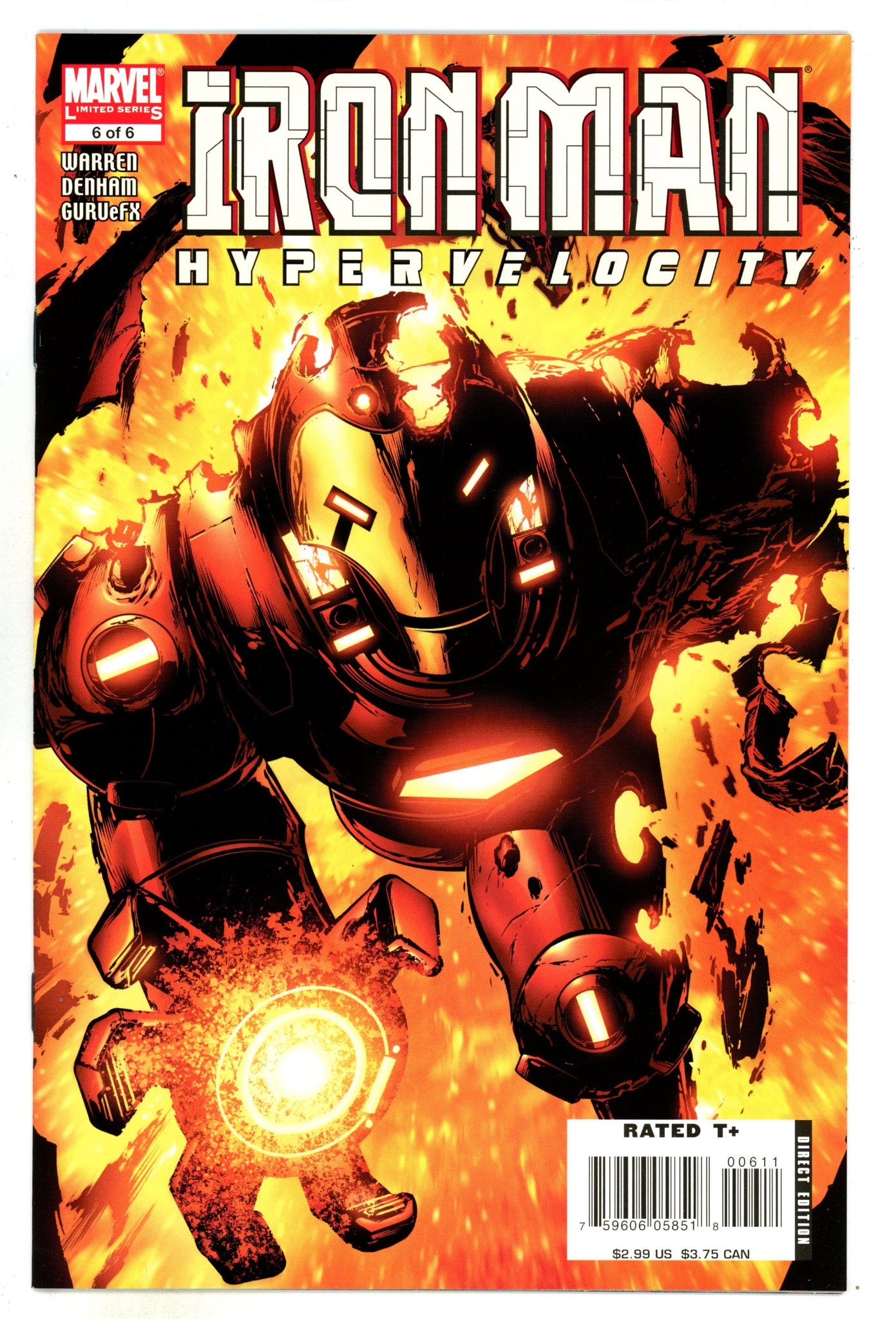 Iron Man: Hypervelocity 6 High Grade (2007) 