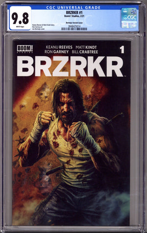 Brzrkr 1 CGC 9.8 (NM/M) (2021) Bermejo Incentive Variant