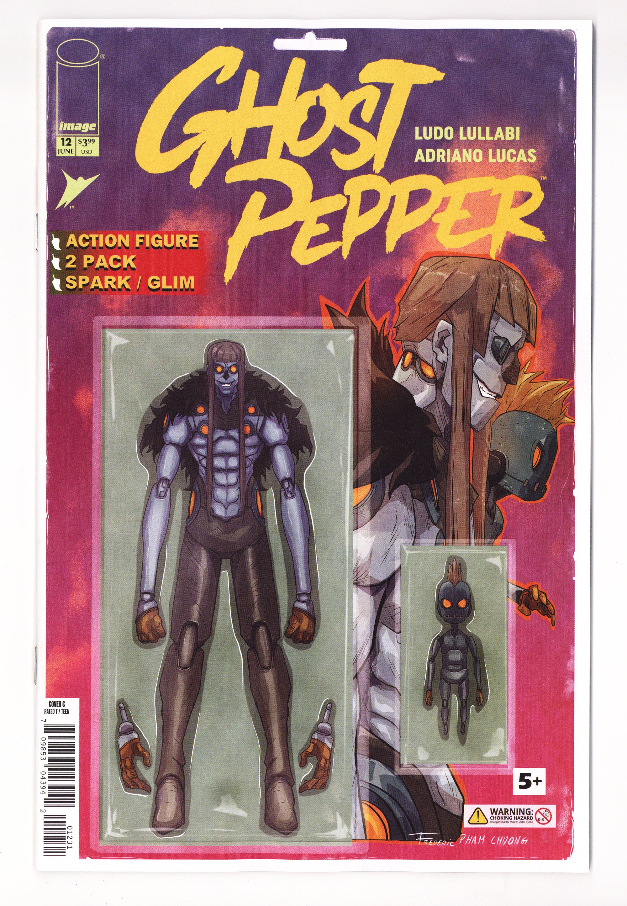 Ghost Pepper 12 Chuong Action Figure Incentive NM- (2026)
