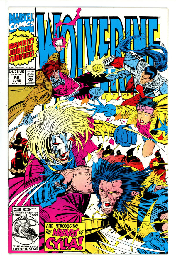 Wolverine Vol 2 55 Mid Grade (1992)