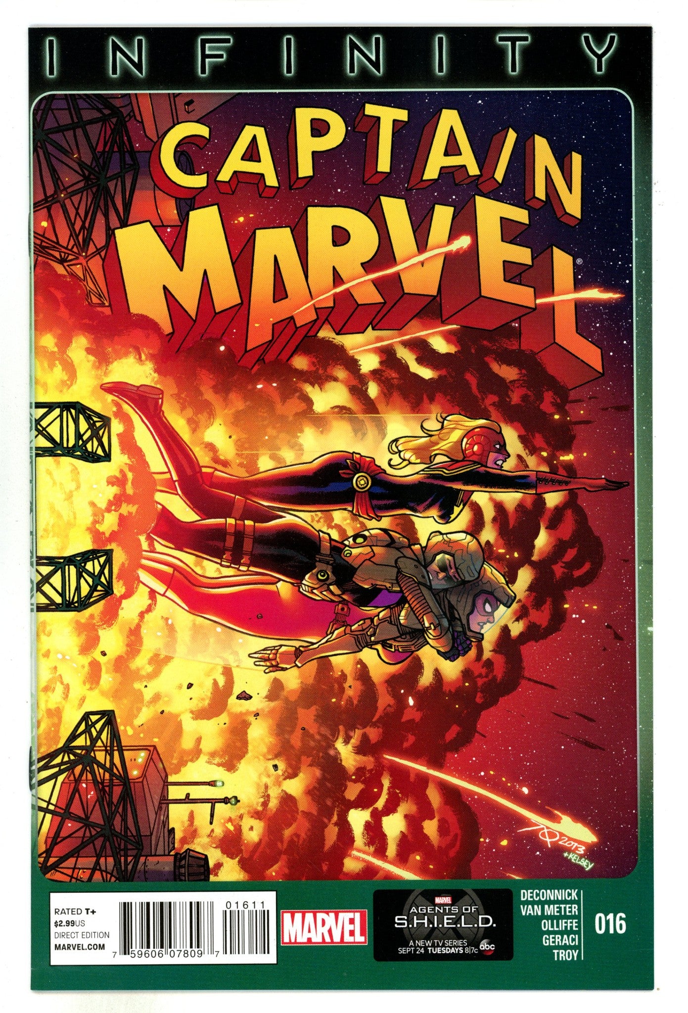 Captain Marvel Vol 8 16 High Grade (2013) 