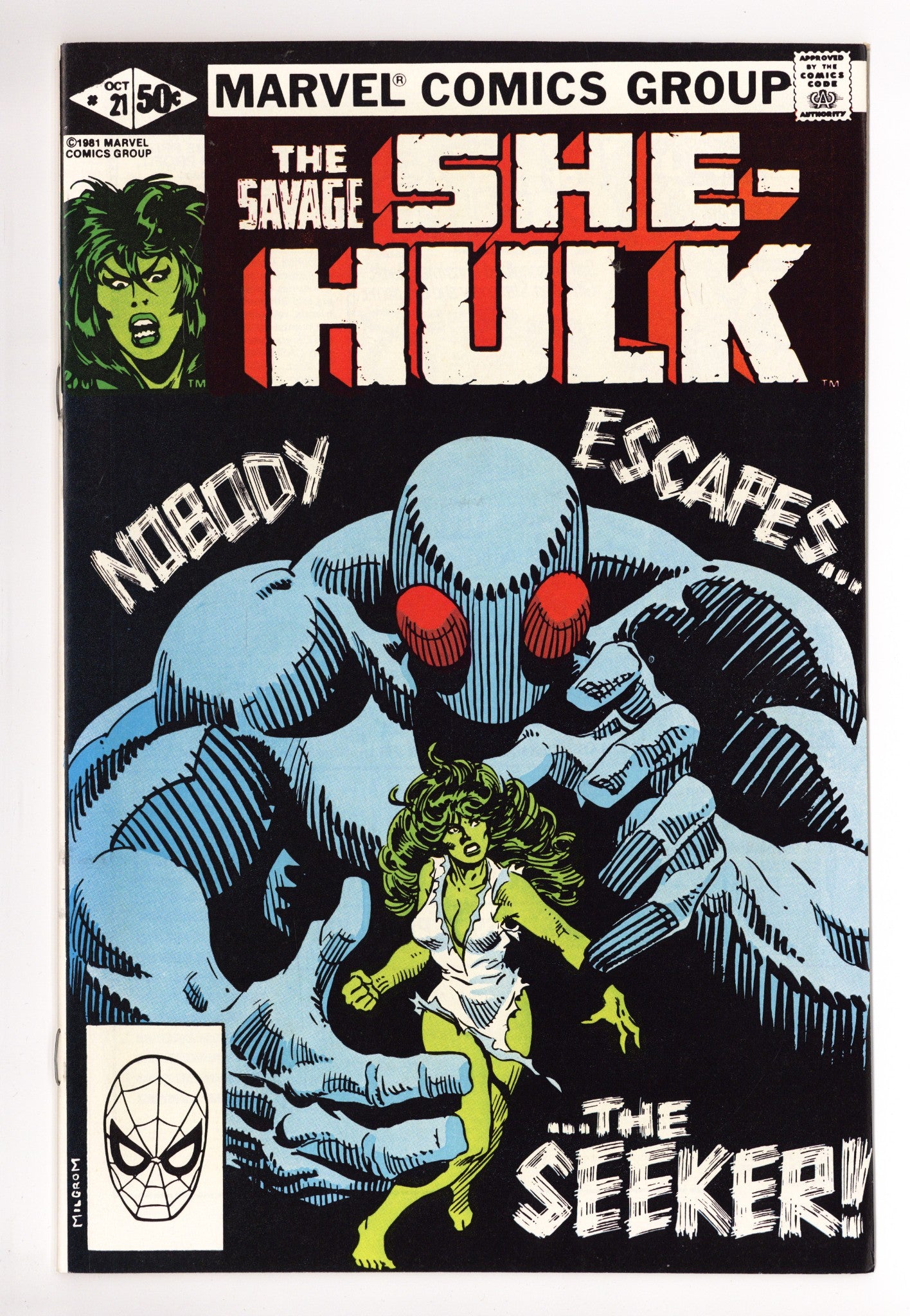 The Savage She-Hulk 21 NM (9.4) (1981) 