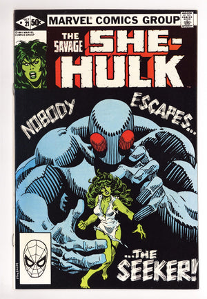 The Savage She-Hulk 21 NM (9.4) (1981)