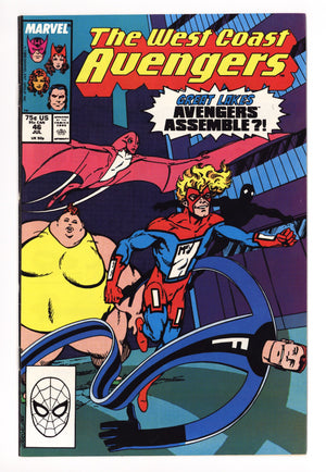 West Coast Avengers Vol 2 46 VF (8.0) (1989)
