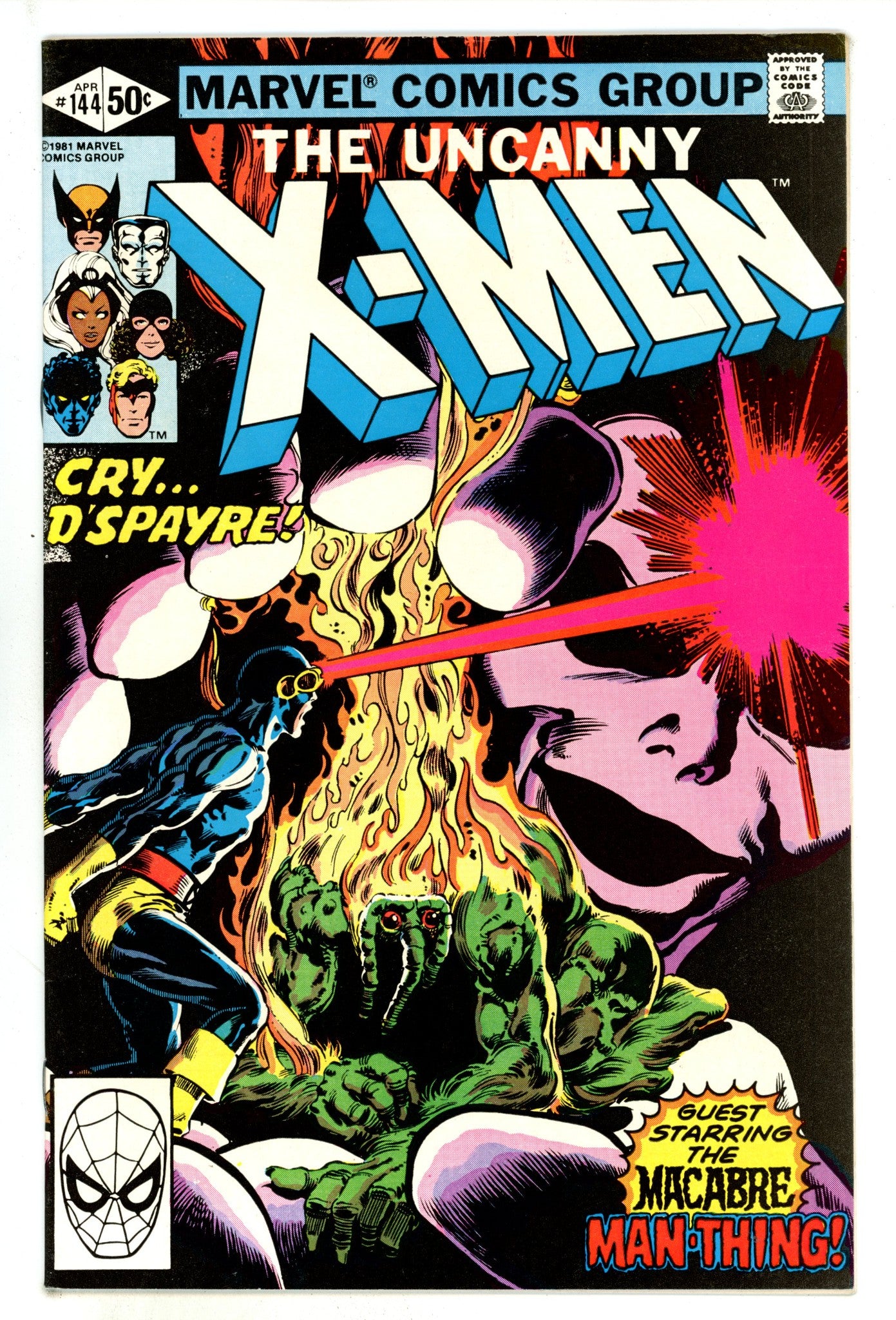 The Uncanny X-Men Vol 1 144 VF- (7.5) (1981) 