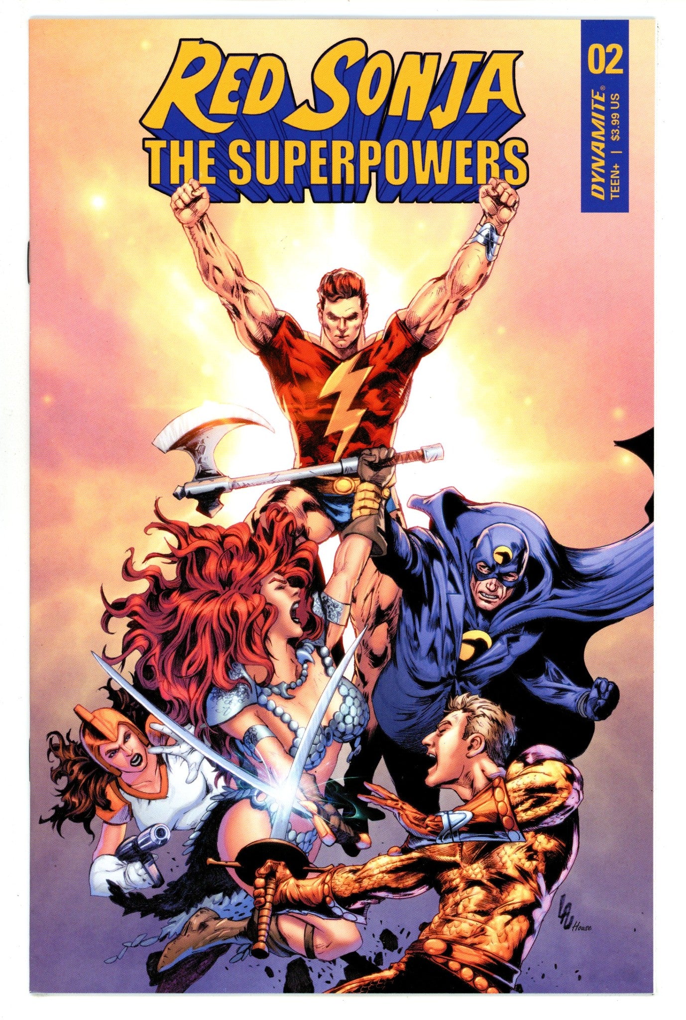 Red Sonja: The Superpowers 2 High Grade (2021) Lau Variant 