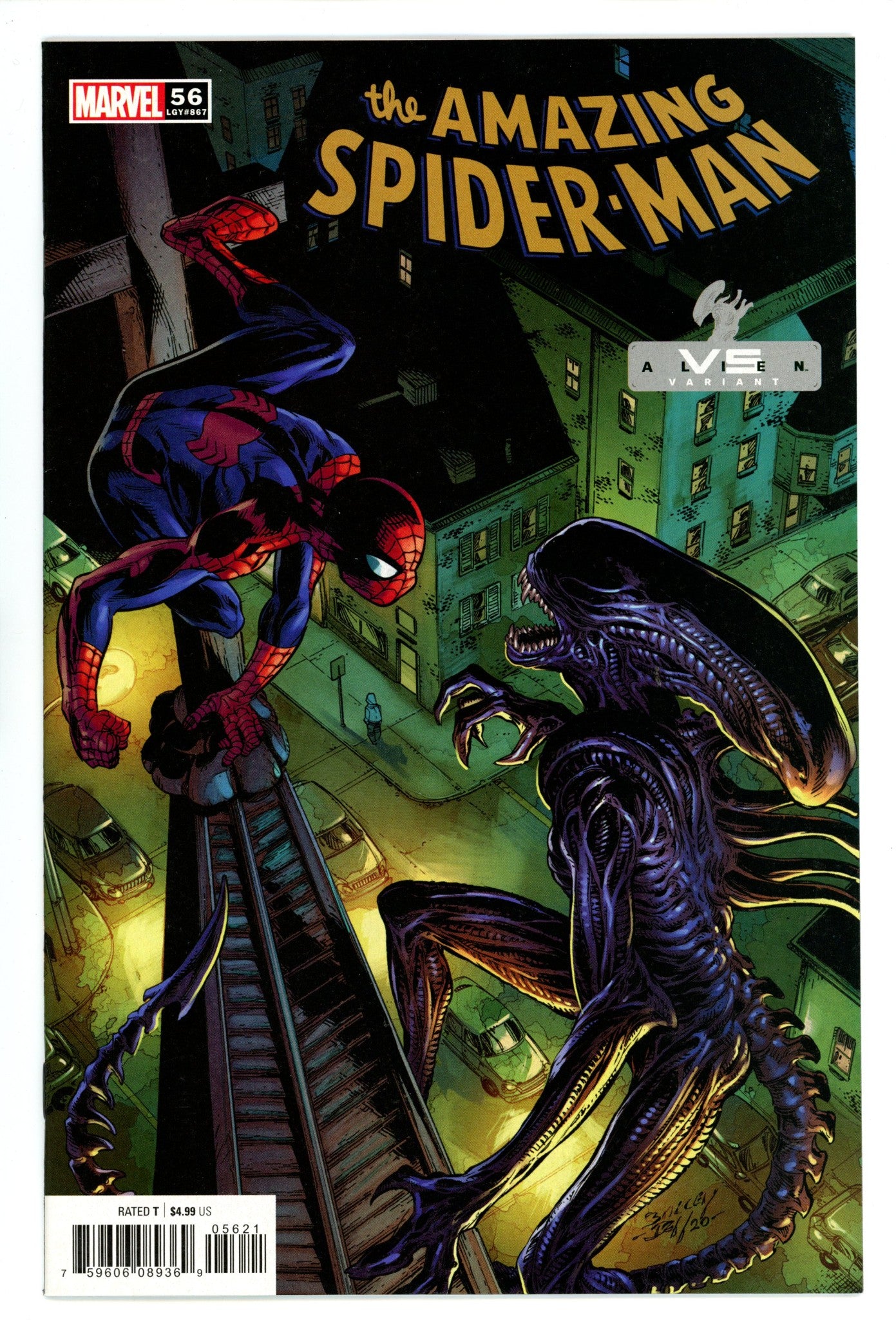 Amazing Spider-Man Vol 5 56 (857) High Grade (2021) Bagley Variant 