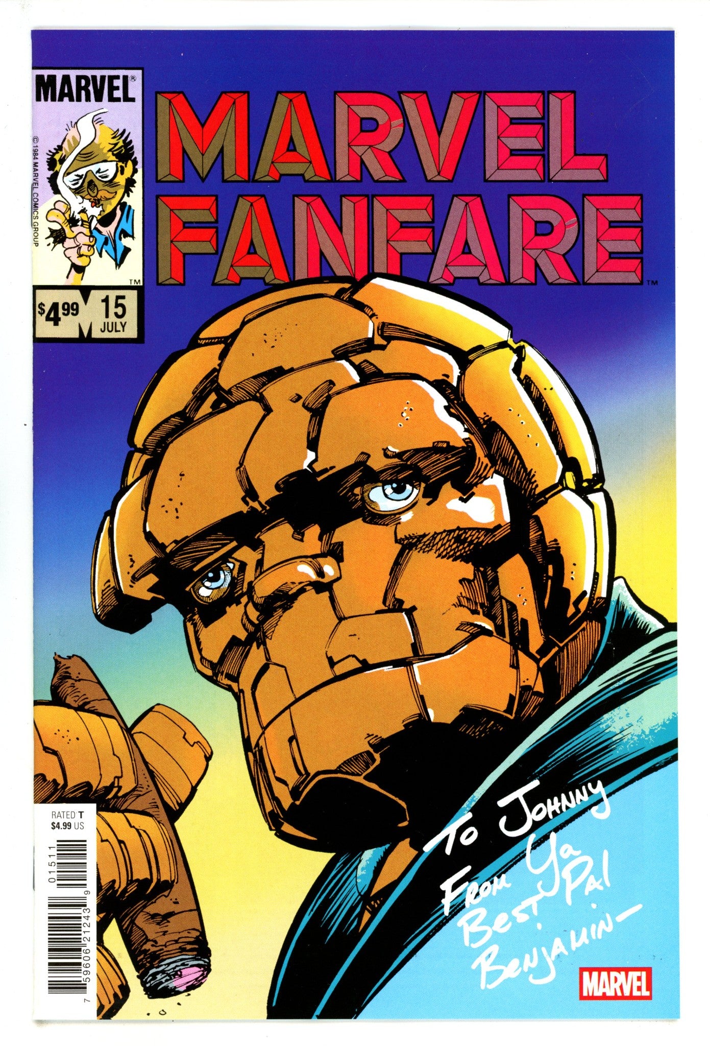 Marvel Fanfare Vol 1 15 Facsimile (2025)
