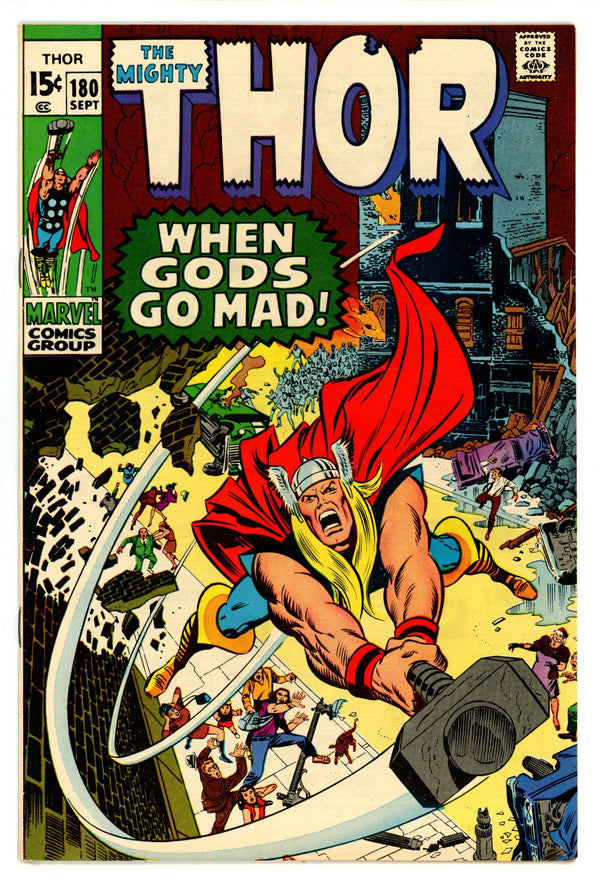 Thor Vol 1 180 VF+ (8.5) (1970)
