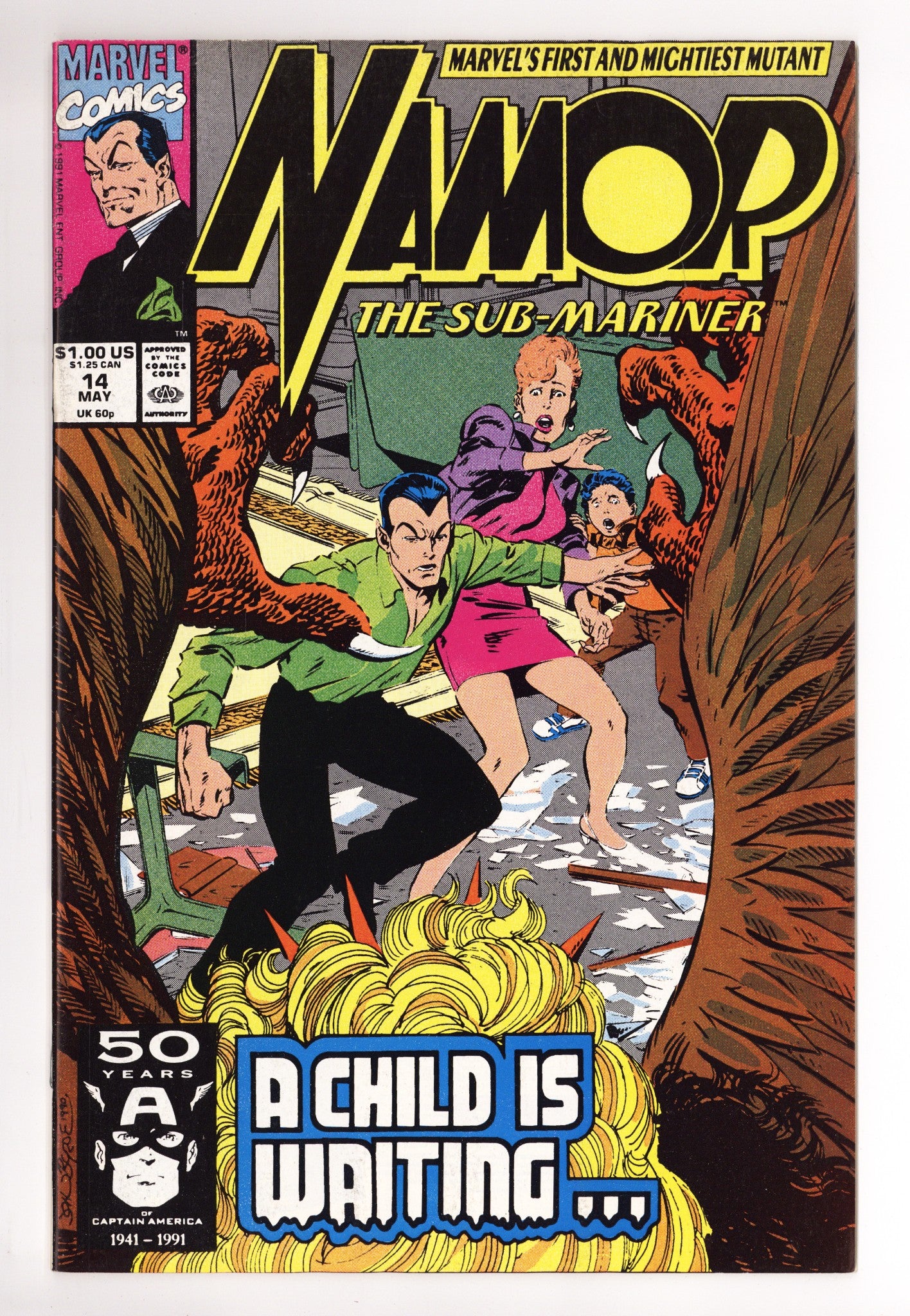 Namor, the Sub-Mariner 14 Mid Grade (1991) 