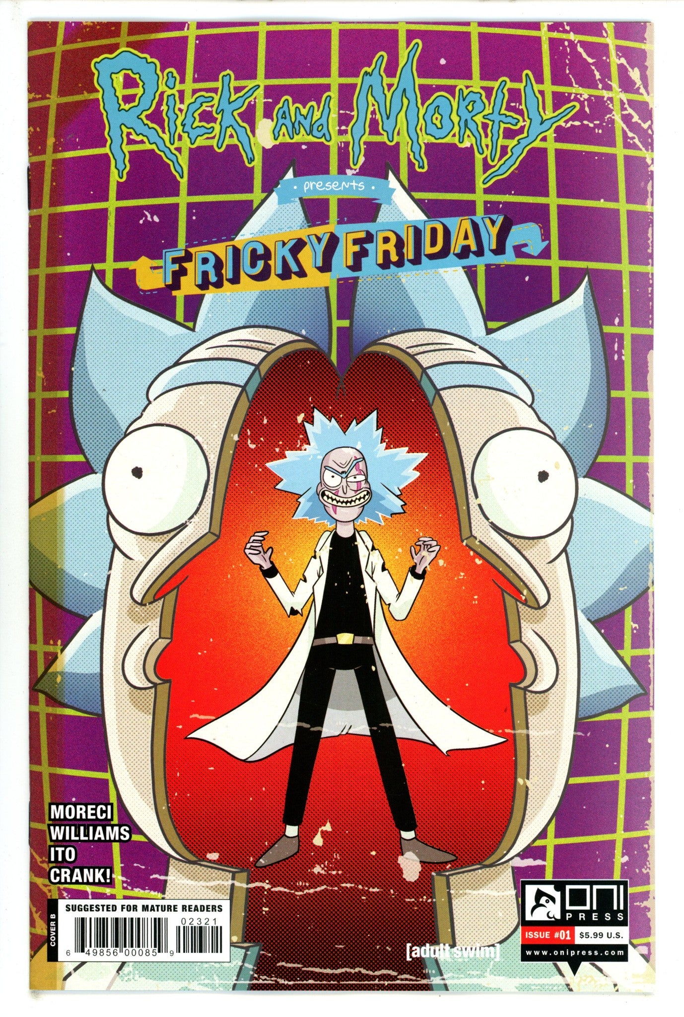Rick And Morty Presents Fricky Friday 1 Ellerby Variant (2023)