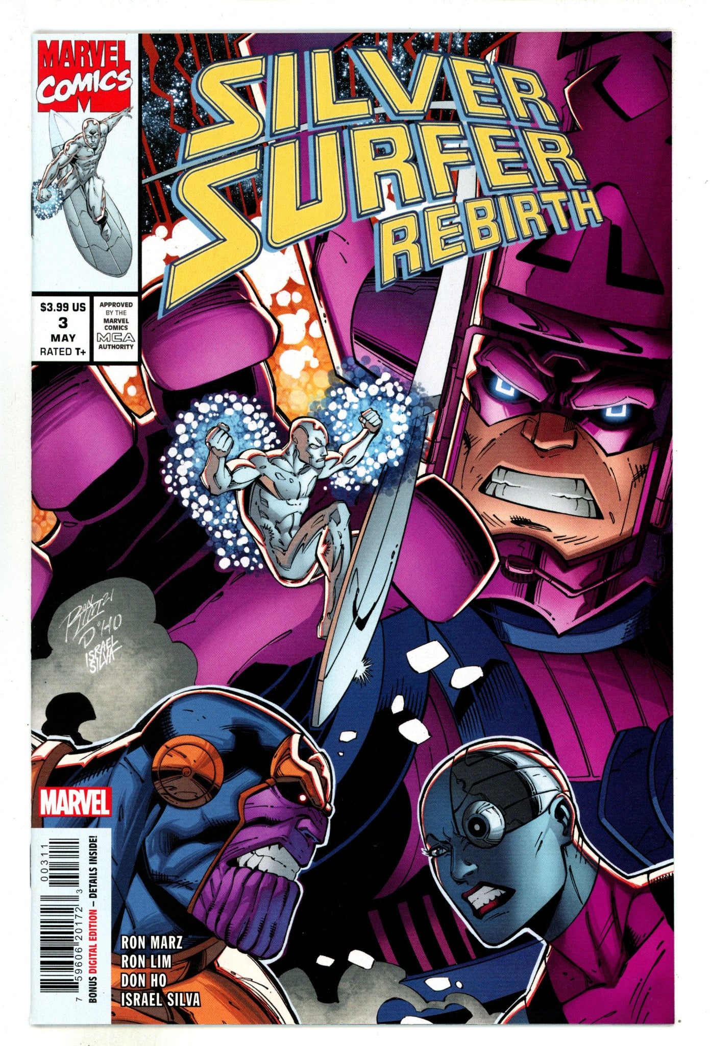 Silver Surfer Rebirth 3 High Grade (2022) 