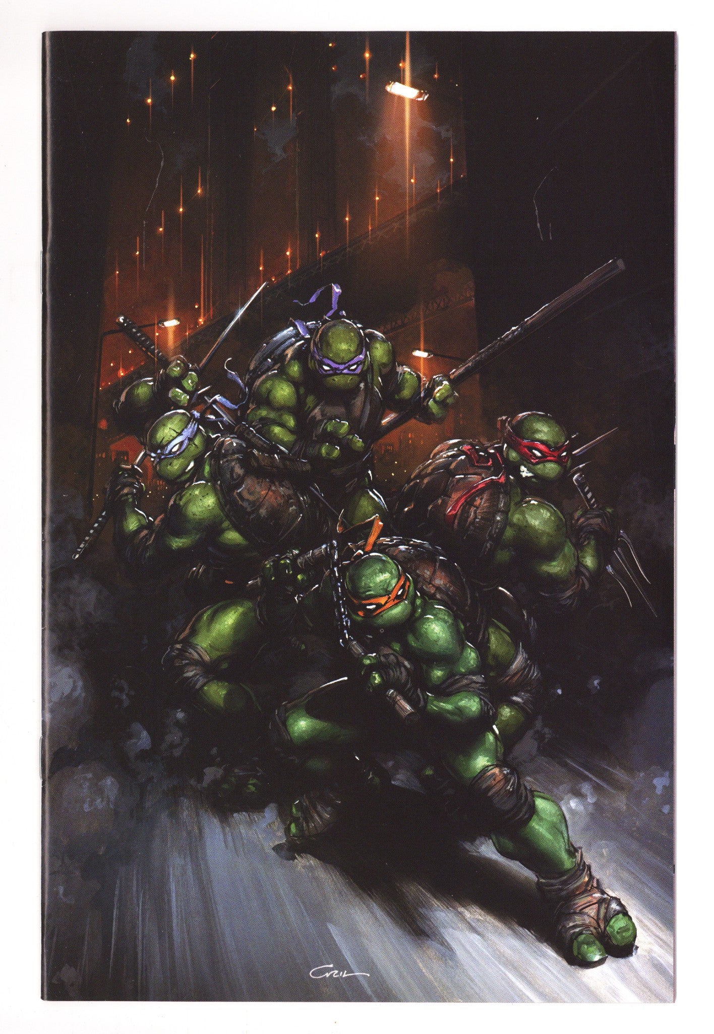 Teenage Mutant Ninja Turtles Vol 6 13 Crain Virgin Incentive NM (2025)