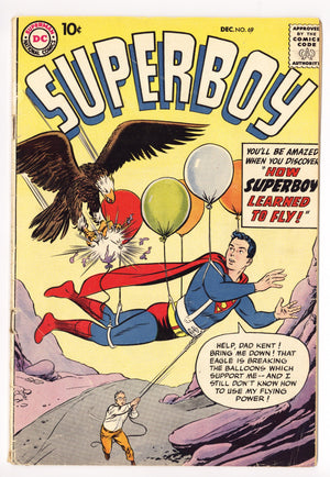 Superboy Vol 1 69 VG (4.0) (1958) 