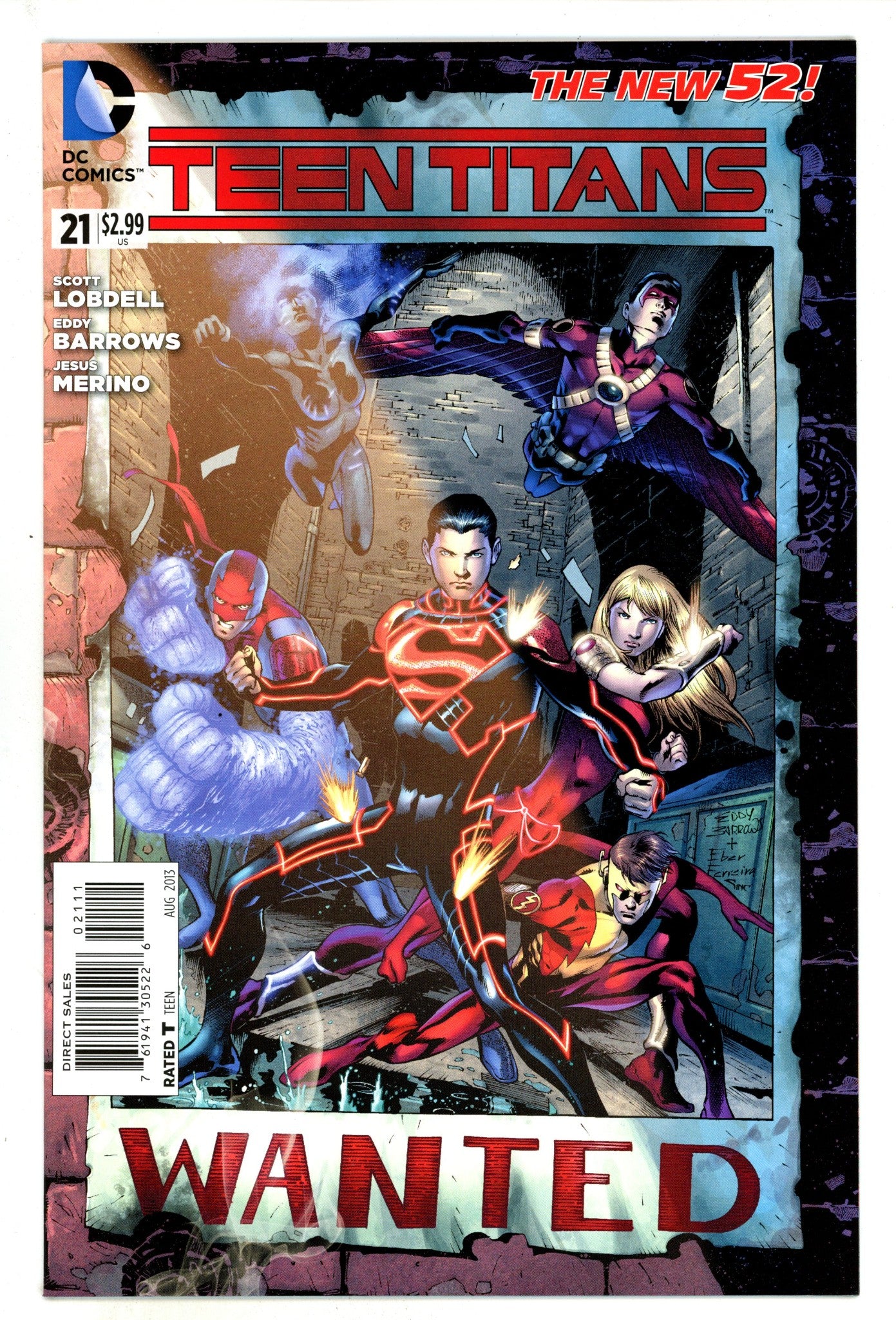 Teen Titans Vol 4 21 High Grade (2013) 
