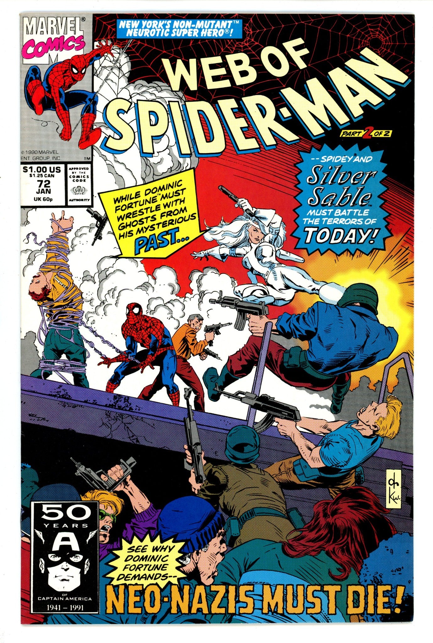 Web of Spider-Man Vol 1 72High Grade(1991)