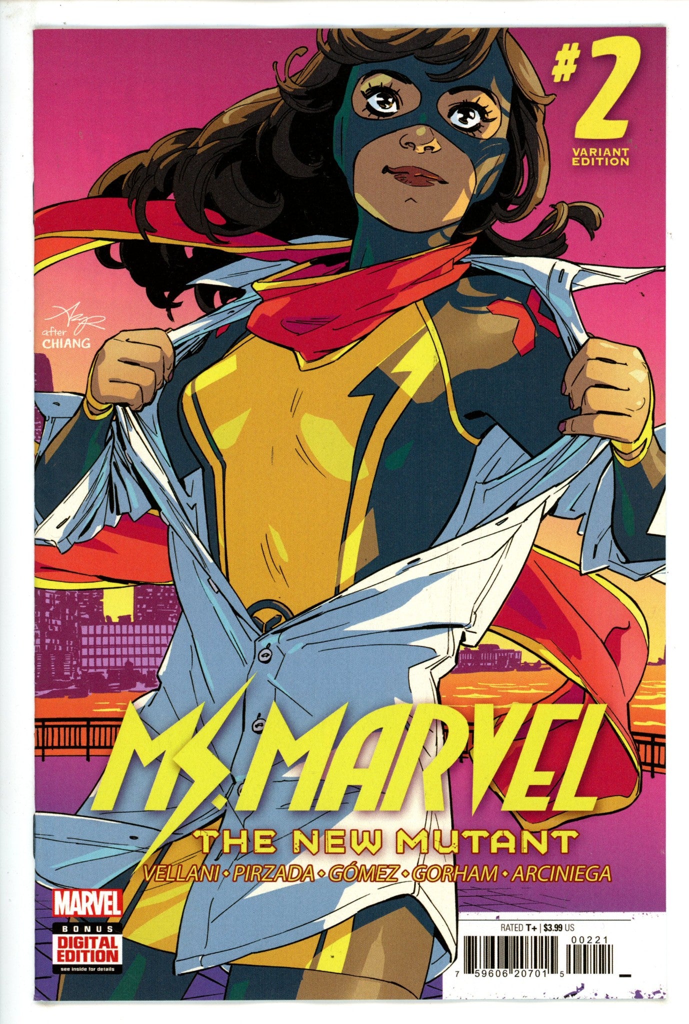Ms Marvel New Mutant 2 Reeder Homage Variant (1900)