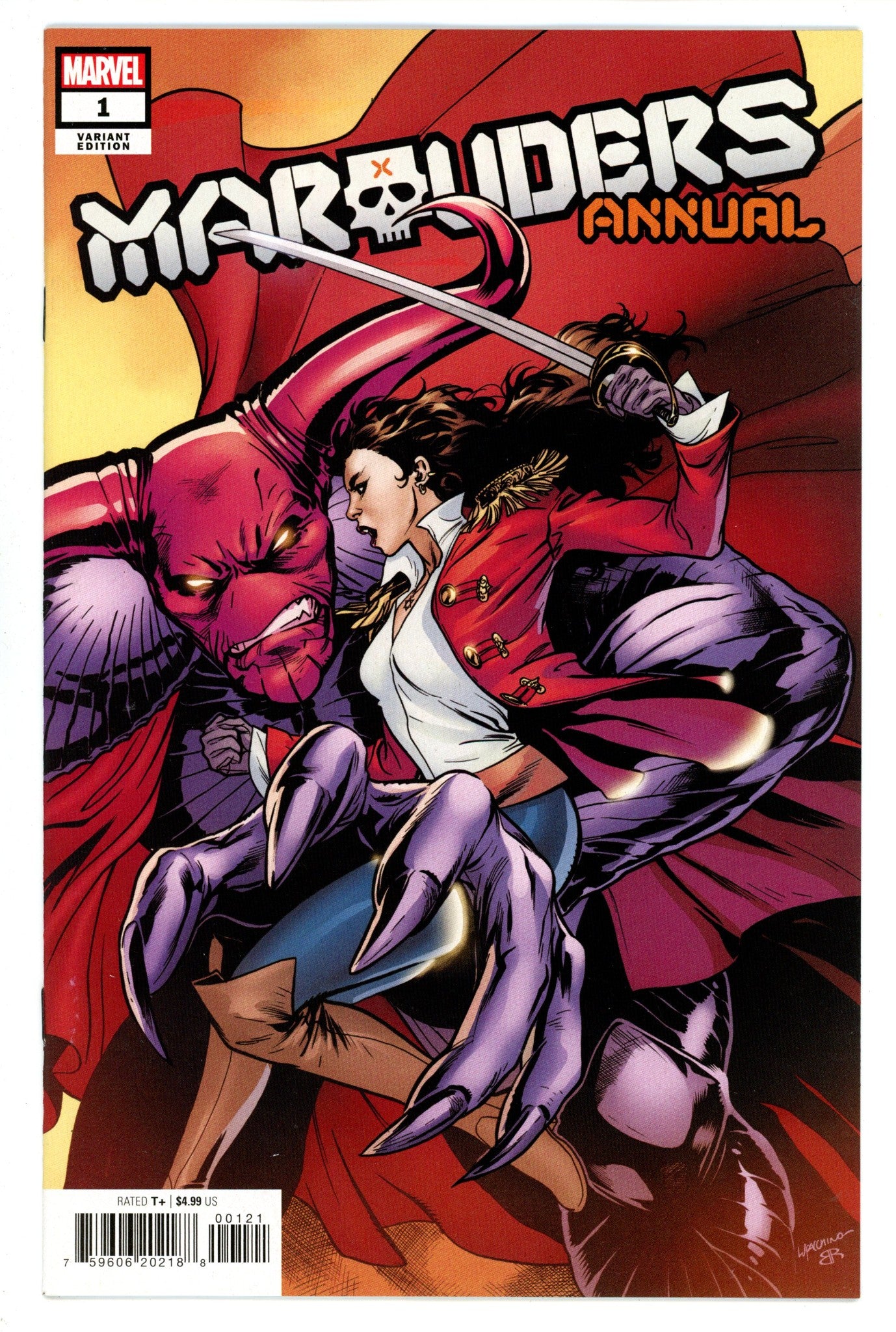 Marauders Annual Vol 1 1 High Grade (2022) Lupacchino Variant 