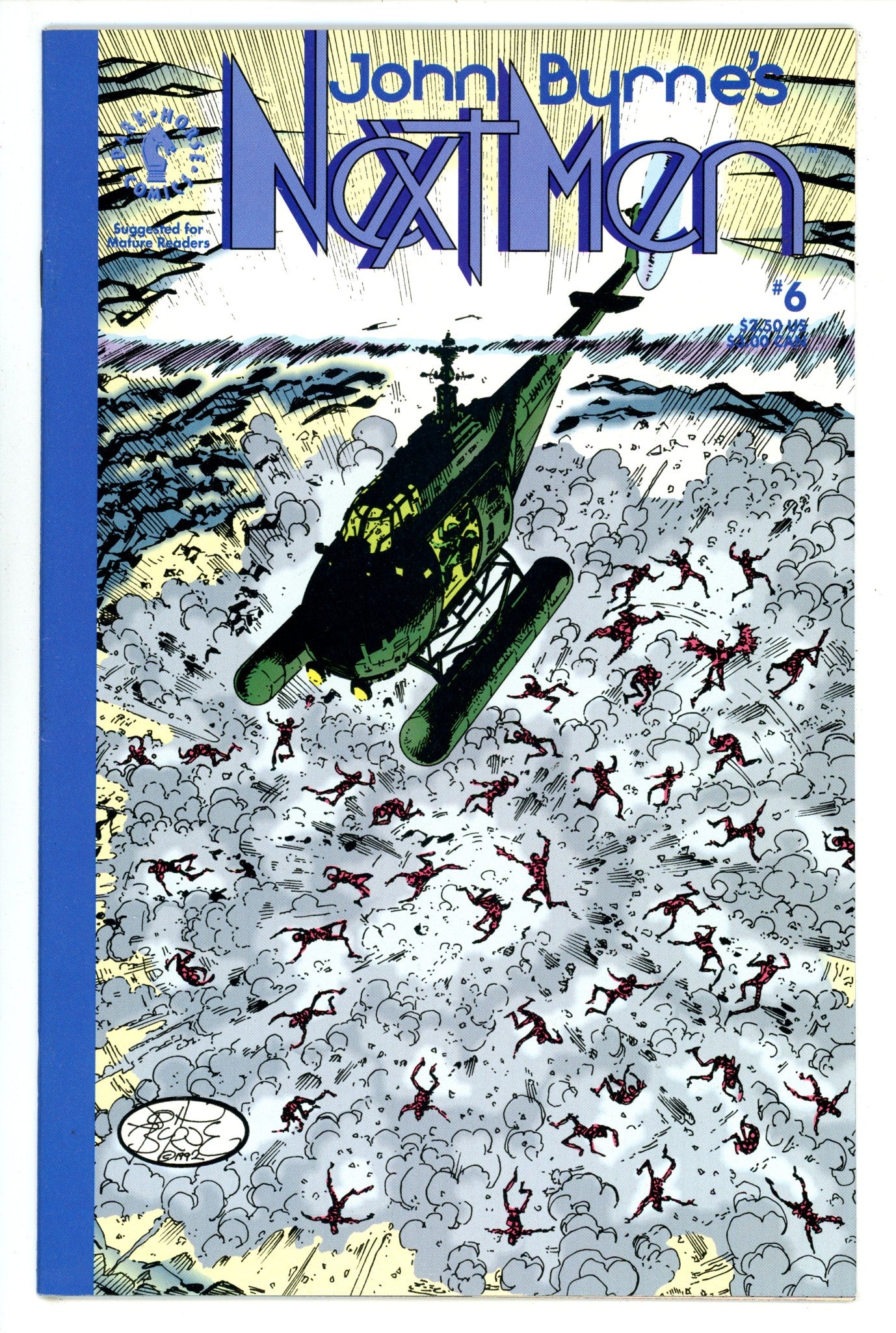 John Byrne's Next Men 6 High Grade (1992) 