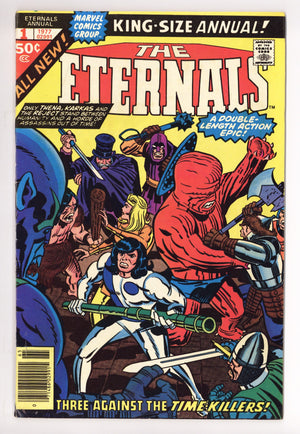 The Eternals Annual Vol 1 1 Mid Grade (1977)