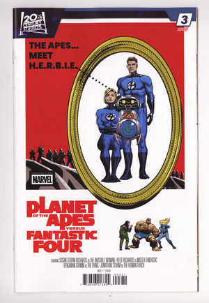 Planet Of The Apes Vs. Fantastic Four  3 Woods  Homage Variant   (2026)