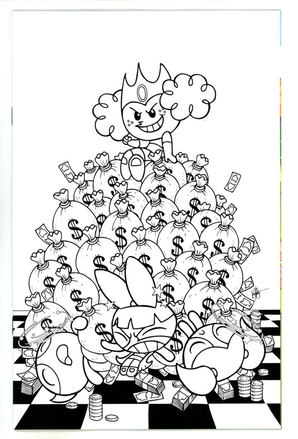 Powerpuff Girls 4 Haeser B&W Virgin Incentive Variant (2024)