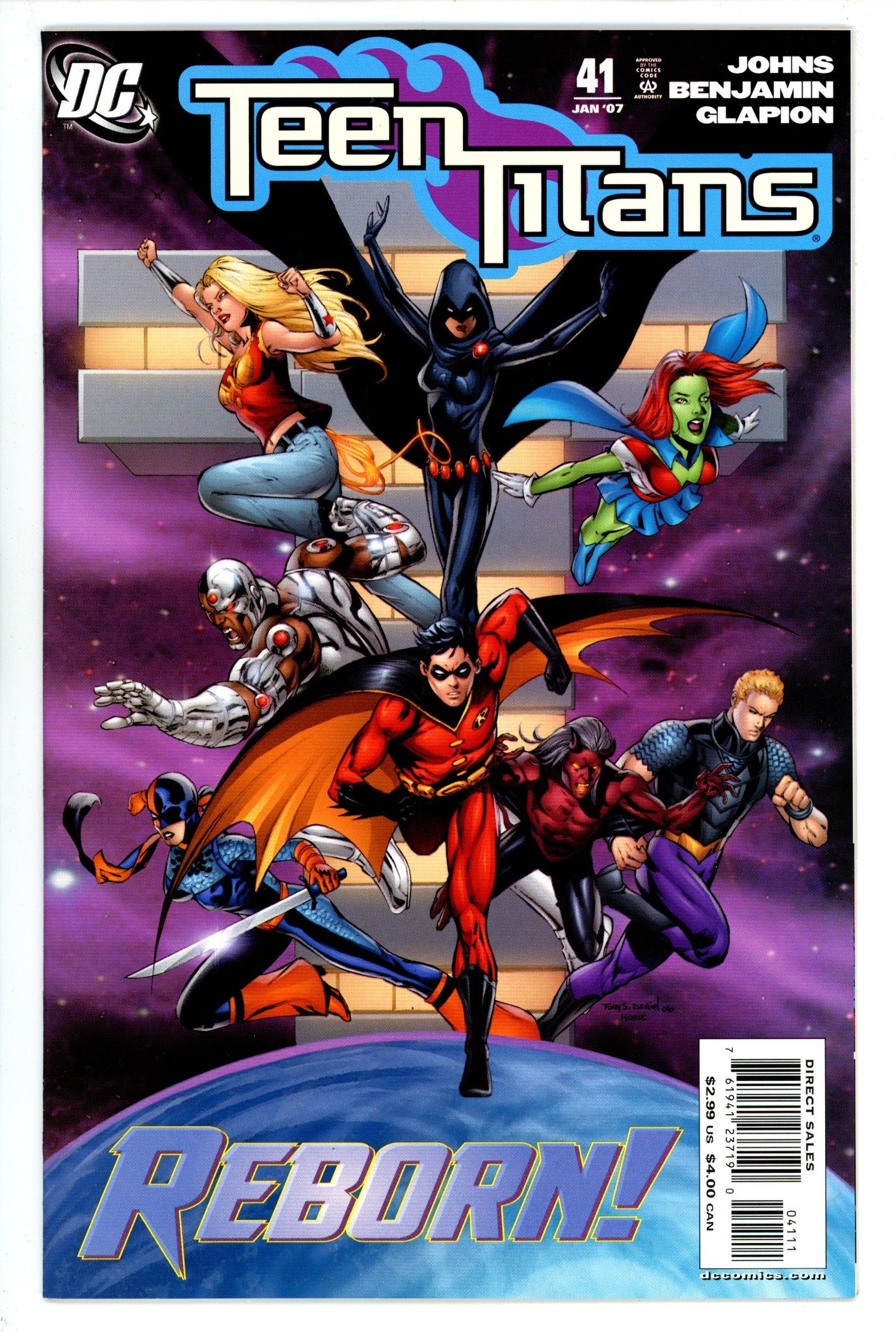 Teen Titans Vol 3 41  High Grade  (2007)   