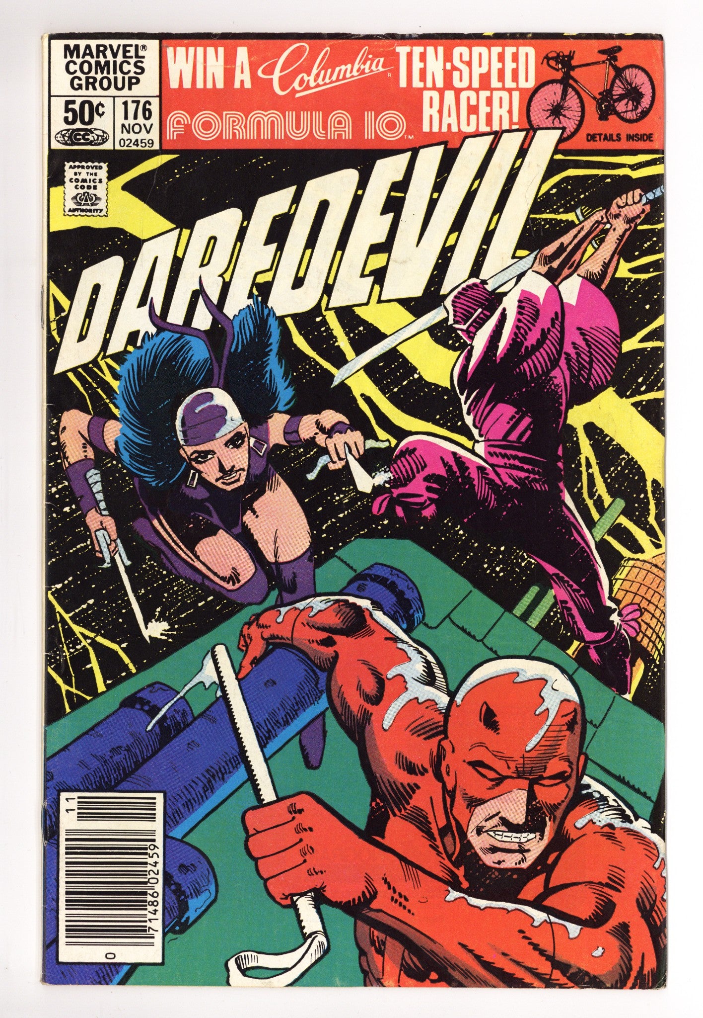 Daredevil Vol 1 176 VG+ (4.5) (1981) Newsstand 