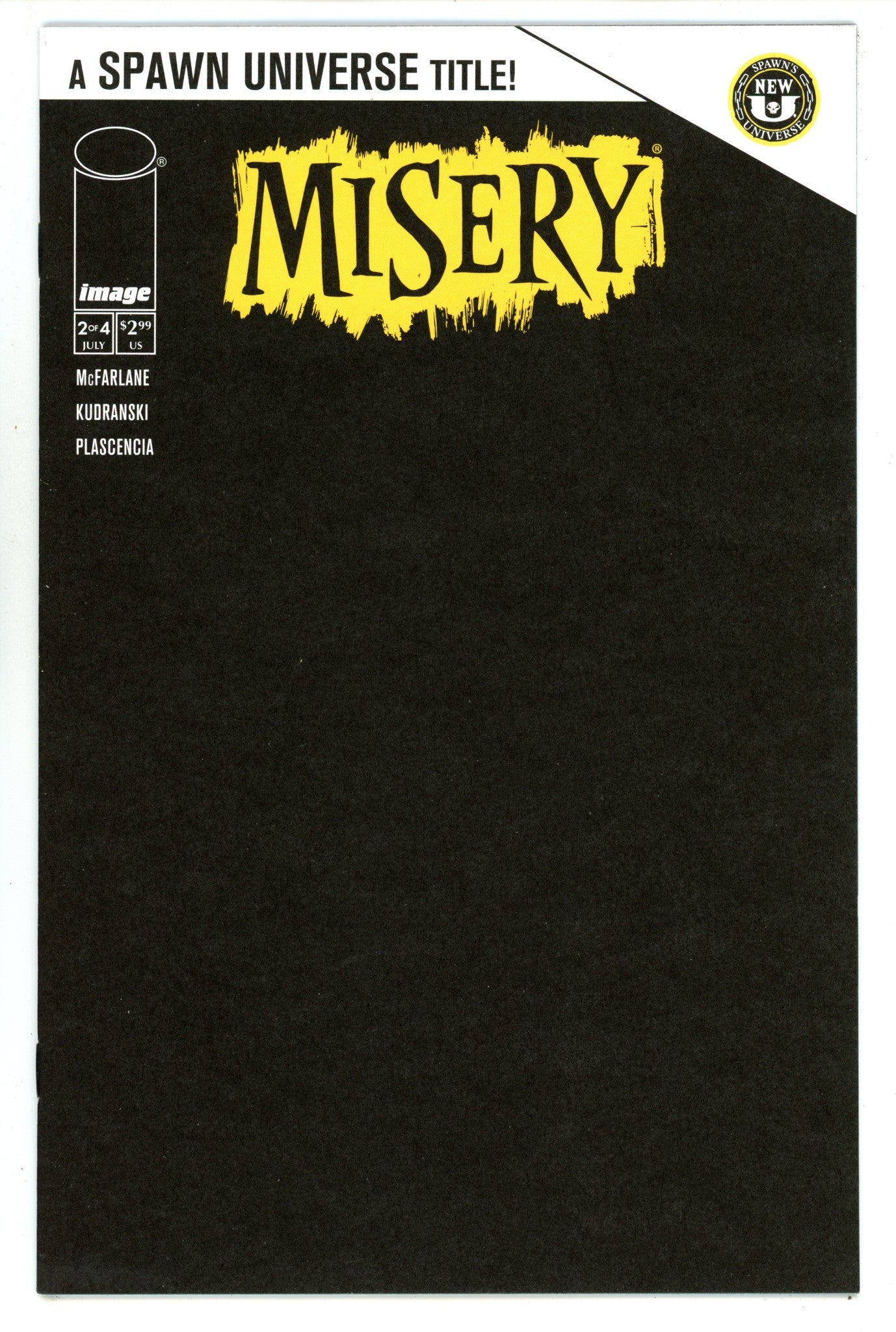 Spawn Misery 2 Black Blanl Variant (2024)