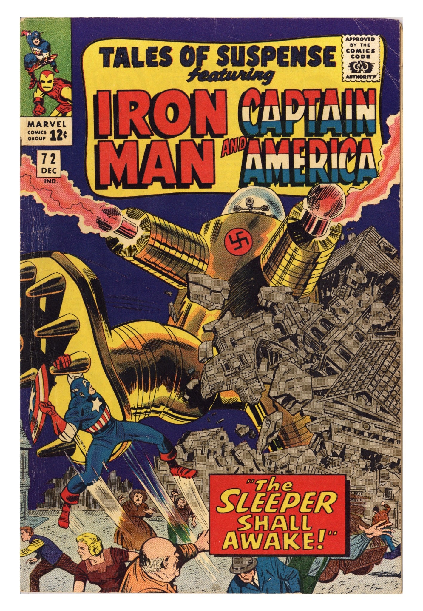 Tales of Suspense Vol 1 72 VG (4.0) (1965) 
