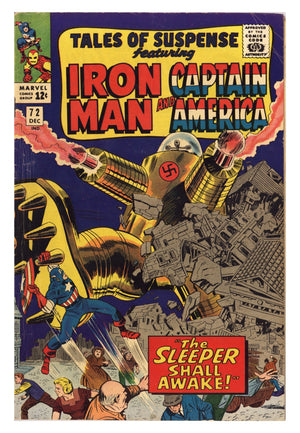 Tales of Suspense Vol 1 72 VG (4.0) (1965)