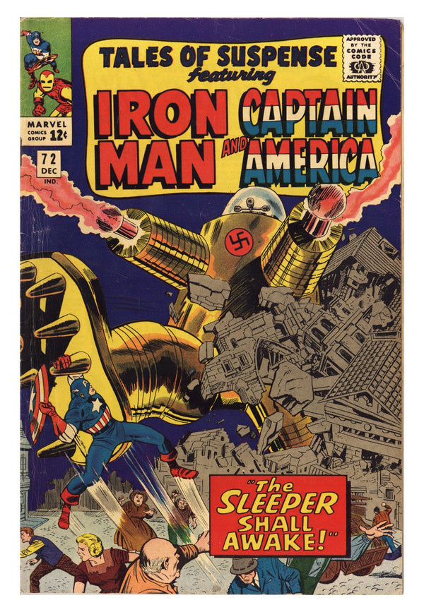 Tales of Suspense Vol 1 72 VG (4.0) (1965)