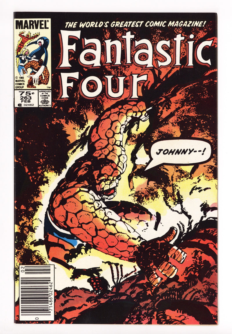 Fantastic Four Vol 1 263 VF/NM (9.0) (1984) Canadian Price Variant 
