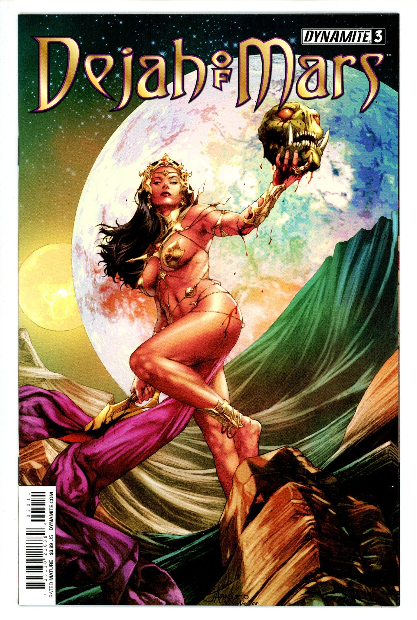Dejah of Mars 3 High Grade (2014)
