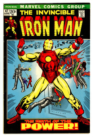 Iron Man Vol 1 47 FN+ (6.5) Apparent, Bottom Staple Detached (1972) 